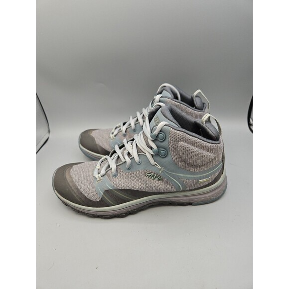 Keen Dry Waterproof Women's Hiking Shoes US Size 9 Blue Gray Outdoor Hike - Picture 3 of 11